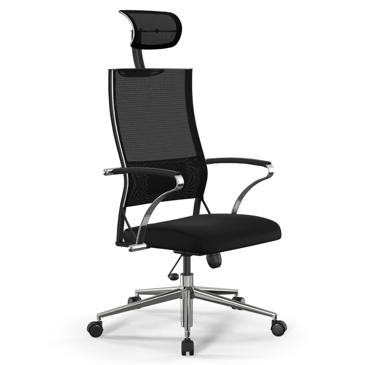 Sit-Air 180 Krom Çelik Başlıklı Ofis Sandalyesi Ç.K.M