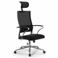 Sit-Air 180 Krom Çelik Başlıklı Ofis Sandalyesi Ç.K.M