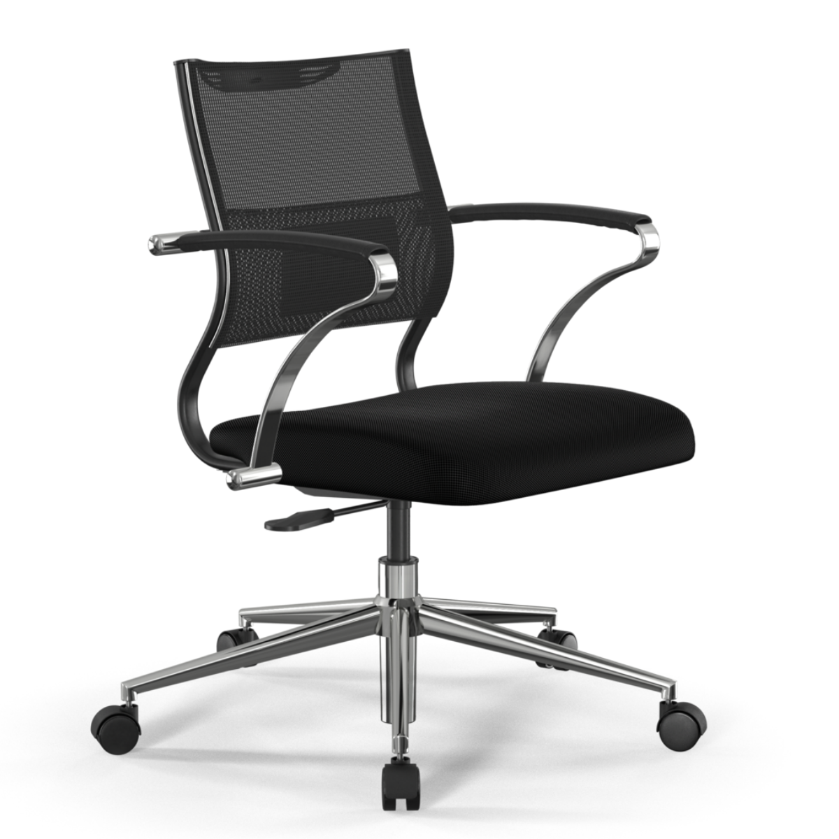 Sit Air Krom Çelik Ofis Sandalyesi T.K.M