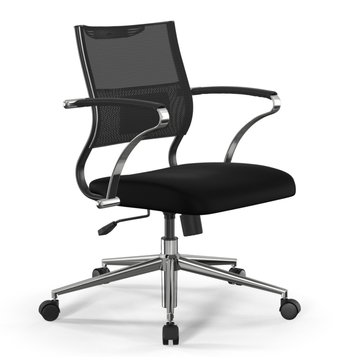 Sit Air Krom Çelik Ofis Sandalyesi Ç.K.M